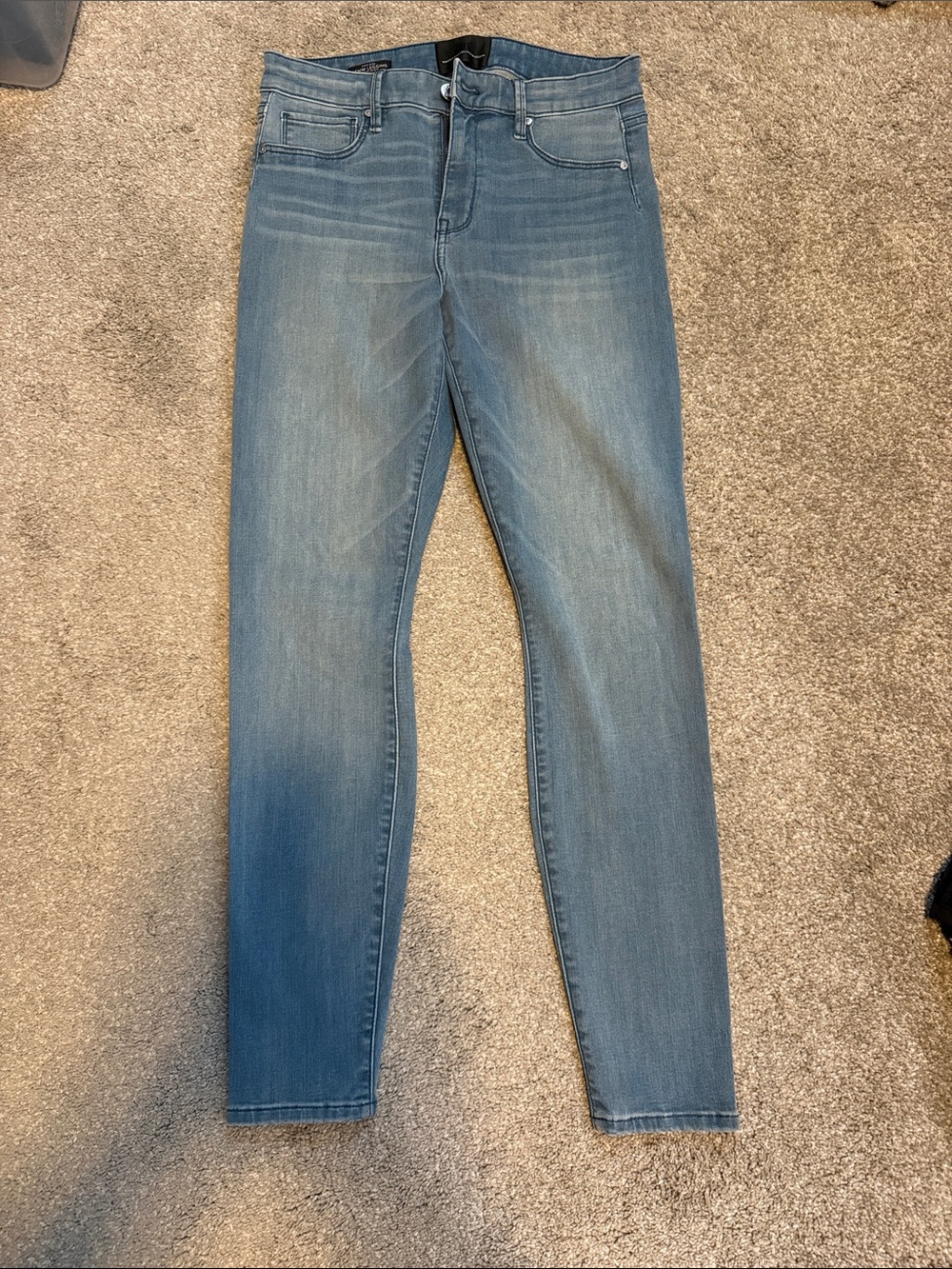 White House Black Market Light Blue Denim Legging